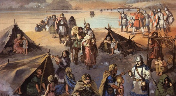 Из глубины времён: исторический детектив времён Великого переселения народов