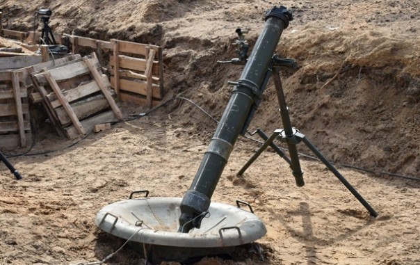 Укрофашисты начали испытания нового миномета