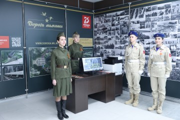 Владимир Путин встретился с юнармейцами Пскова