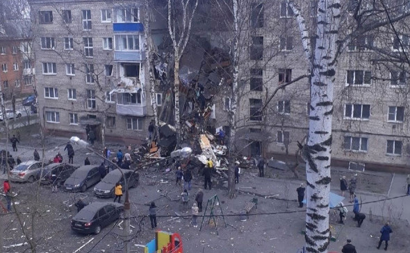 В Орехово-Зуево в жилом доме произошел взрыв газа, один человек погиб и четверо пострадали