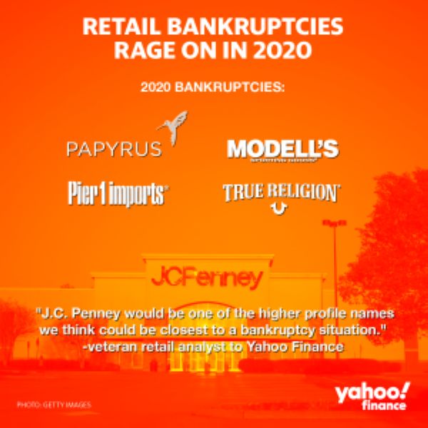 Цунами банкротств смоет розничный сектор Америки