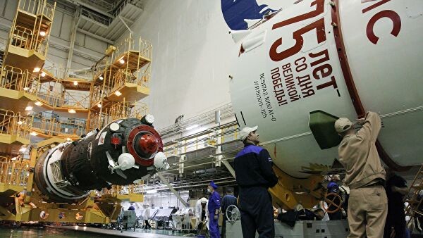 С Байконура запустили "Ракету Победы"