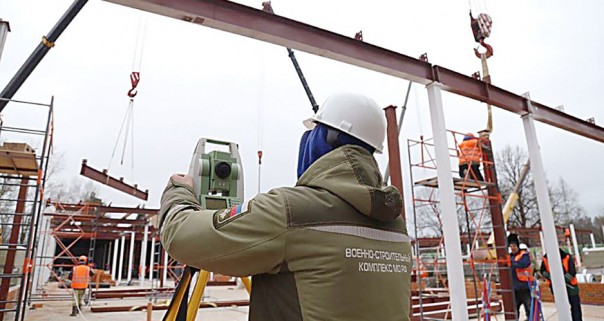 Военные возводят защиту от вируса