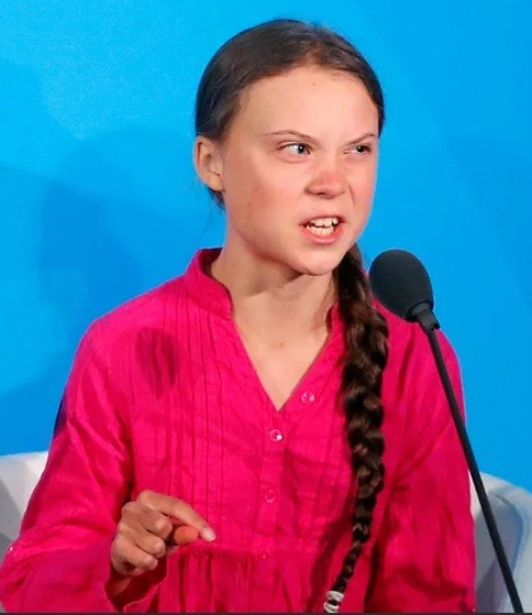 Шведская экоактивистка Грета Тунберг раскритиковала мировых лидеров словами «бла-бла-бла»