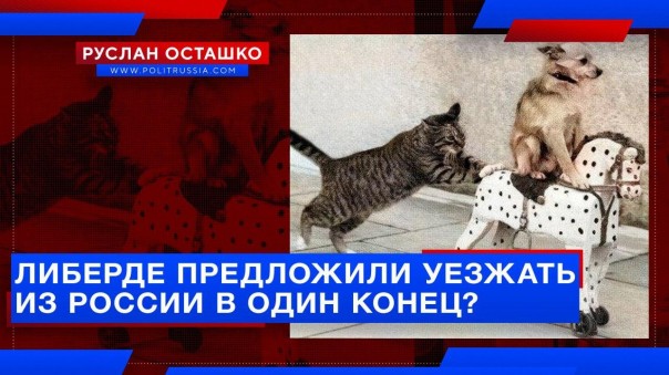 Либерде предложили уезжать из России в один конец? Руслан Осташко