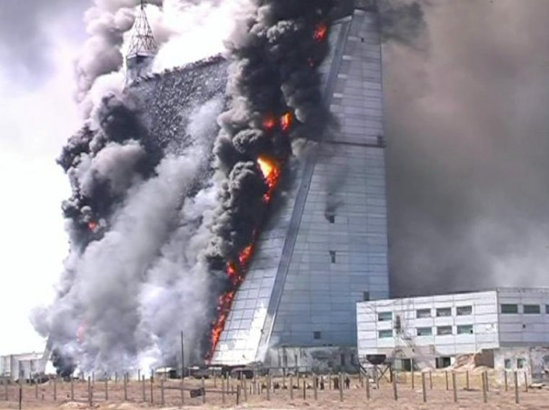 Как американцы взорвали недостроенную радиолокационную станцию «Дарьял»