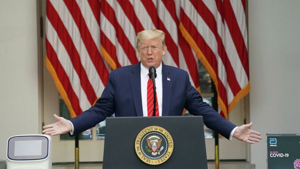 Twitter впервые пометил сообщение Трампа как лживое