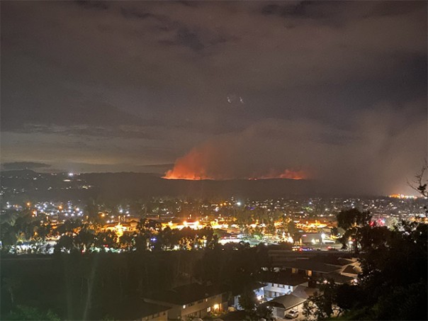 На одной из крупнейших военных баз США произошёл пожар на 58 гектарах