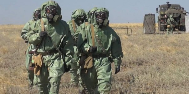 Российские войска приступают к уничтожению... загрязнения природы!