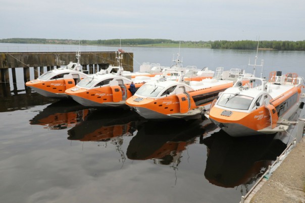Пятое судно на подводных крыльях «Валдай 45Р» спущено на воду | Завод Красное Сормово спустил на воду сухогруз «Пола Агата»
