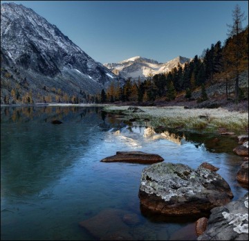 Озеро Крепкое в Республике Алтай