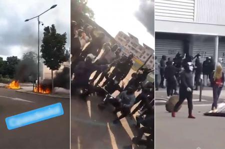 Франция. Зреет гражданская война? На улицах перестрелки, возобновились антиправительственные протесты