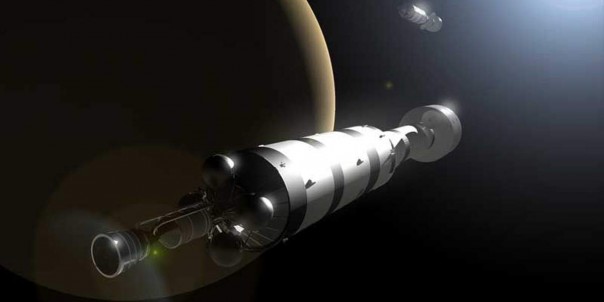 Американцы разрабатывают космический атомолёт для захвата Луны