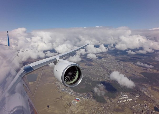 МС-21 проверили в полете с одним выключенным двигателем