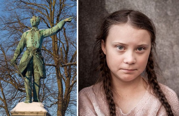 Заменить Карла XII на Грету Тунберг. Colonel Cassad