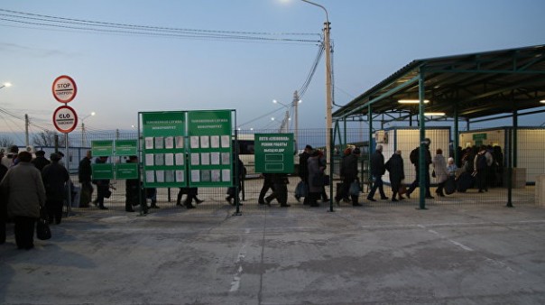 Граница между Украиной и ДНР снова на замке