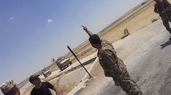 «Пошли на!» — Армия Сирии с оскорблениями прогнала военных США