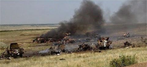 Как украинское войско в Изваринском котле переваривали