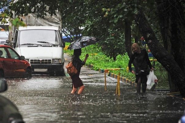 В Москве выпало около трети июльской нормы осадков за минувший день