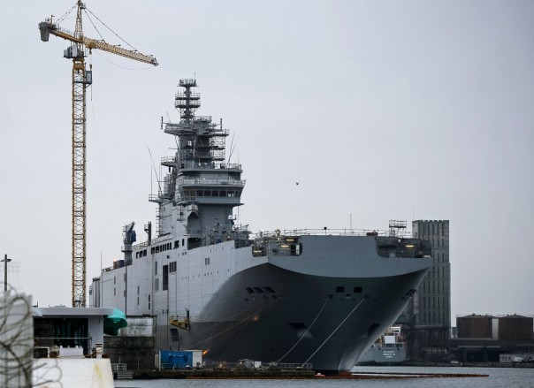 В Крыму впервые заложат российские "Мистрали"