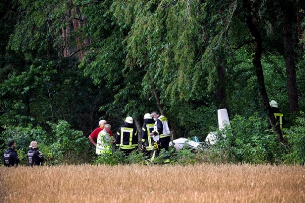 В Германии самолет влетел в башню аэропорта