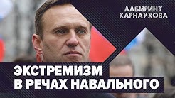 Дело Фургала / Экстремизм в высказываниях Навального / Лабиринт карнаухова