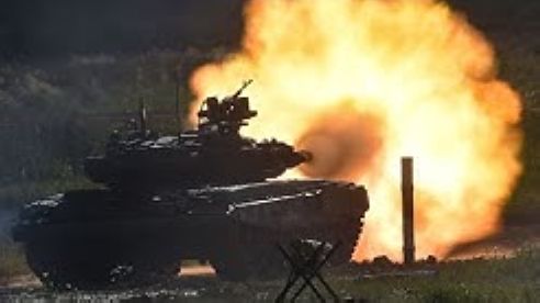 АрМИ-2020: танковый биатлон на полигоне Алабино