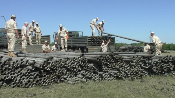 В Крыму завершили прокладку трубопровода между водохранилищами