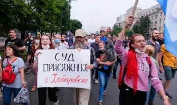 Все, Путин приехал. Хабаровск окончательно доказал начало падения преступного режима!