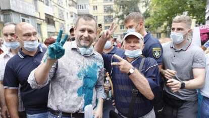 Бориса «Вешать будем потом» Филатова «расстреляли» в Днепропетровске