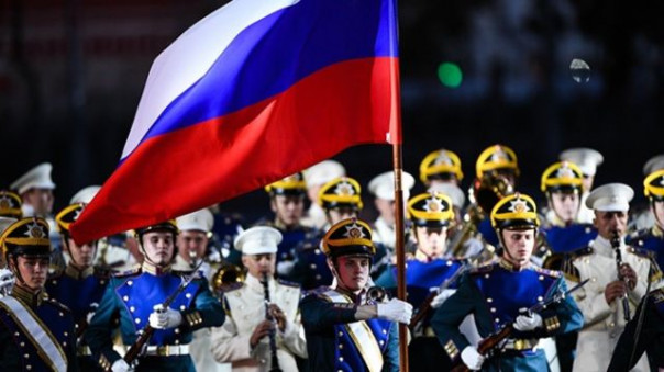 «Спасская башня-2020» на площади Главного храма ВС РФ