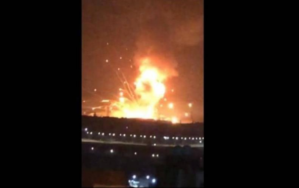 В Иордании на складе с боеприпасами прогремел взрыв