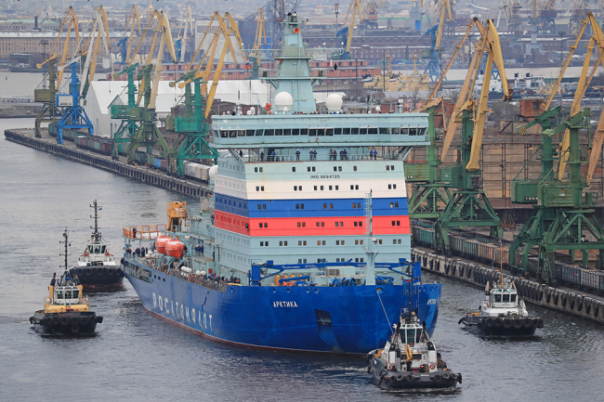 Россия создала самый крупный и мощный ледокол в мире