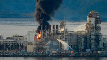 Пожар на арктическом месторождении газа в Норвегии прошел незамеченным мировыми СМИ и экологами
