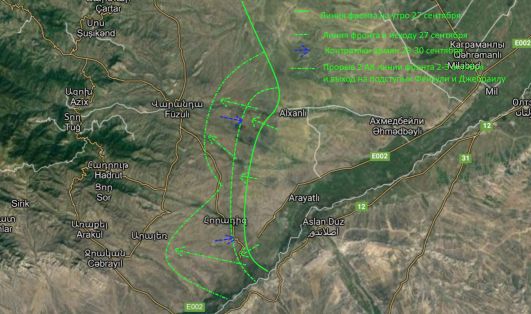 Война в Карабахе 2020 (день седьмой): Армянская армия на грани поражения | Азербайджан объявил о взятии города Джебраил
