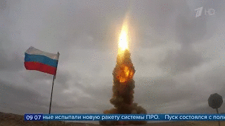 "Разрывая небо". Российские военные испытали новую ракету системы ПРО