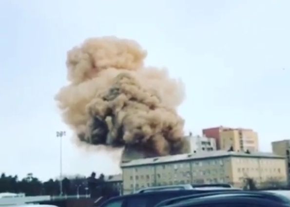 В центре Челябинска прогремел взрыв (Видео)