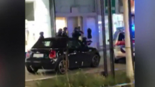 Неизвестный открыл огонь из пулемёта в синагоге в Вене, а затем подорвал себя, погибли семь человек