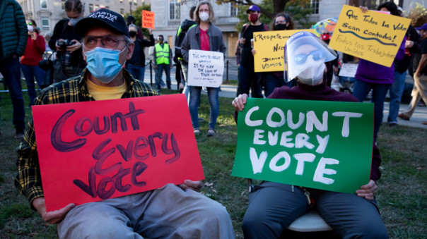 Трамп требует остановить подсчет голосов в нескольких штатах | В ОБСЕ раскритиковали освещение выборов американскими телеканалами