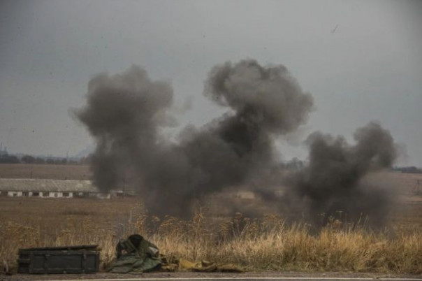 На позициях ВСУ подорвался «Урал» во время погрузки боеприпасов