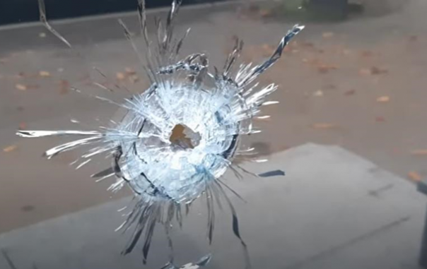 Опубликовано видео стрельбы по консульству Азербайджана в Харькове