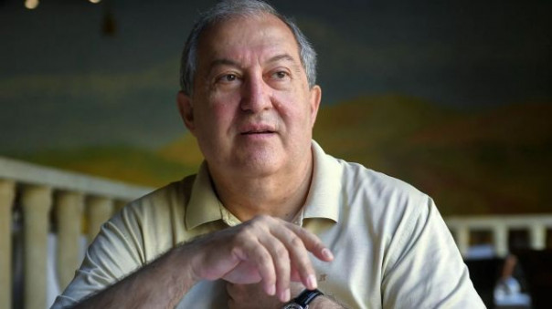 Президент Армении Армен Саркисян узнал о соглашении по Карабаху из СМИ