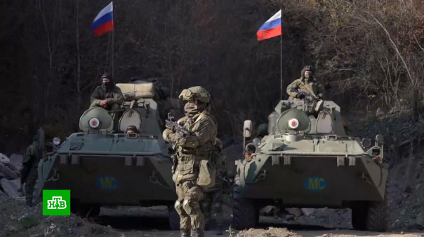 Российские миротворцы находятся в районе сел Карабаха, где произошла перестрелка