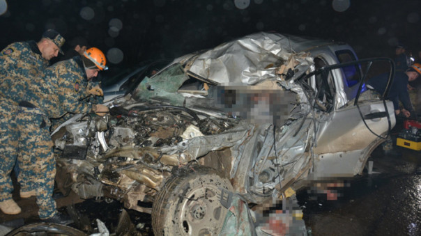 В Карабахе произошло смертельное ДТП с участием автомобиля миротворцев