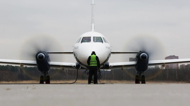 Новый пассажирский региональный самолет Ил-114-300 совершил первый полет