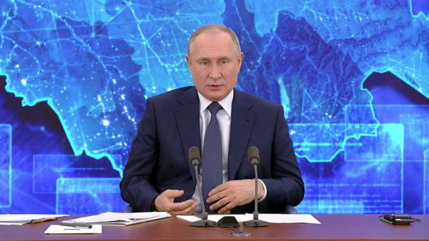 Путин уличил украинские власти в отсутствии мужества и пообещал, что Россия будет наращивать поддержку Донбасса