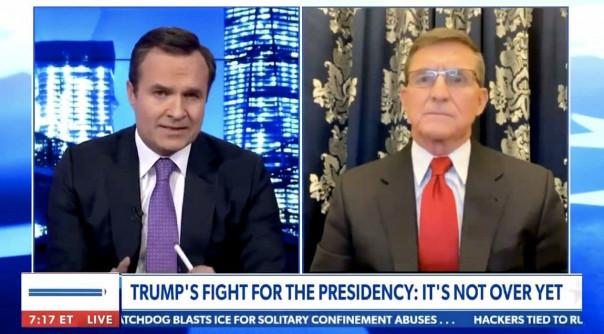 Генерал Майкл Флинн заявил, что президент Трамп может задействовать вооруженные силы для «повторного проведения» выборов 2020 года