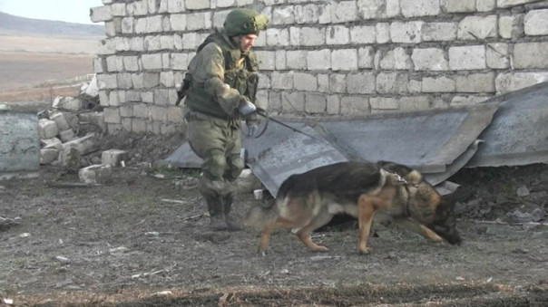 Миротворцы завершают разминирование северной окраины Степанакерта