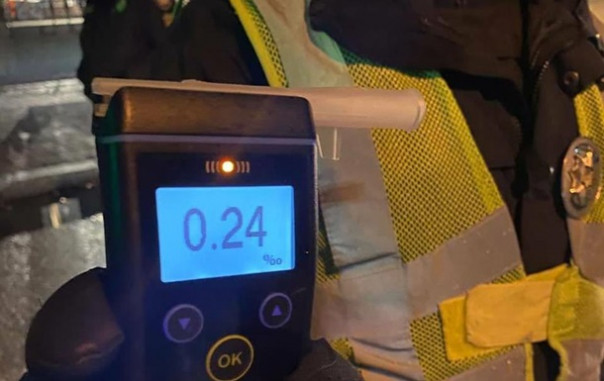 В Киеве пьяная девушка угнала авто, чтобы посмотреть на елку