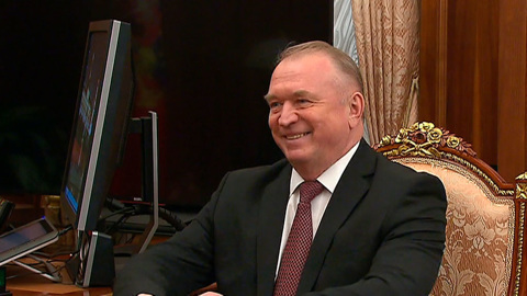 Путин провёл встречу с главой Торгово-промышленной палаты